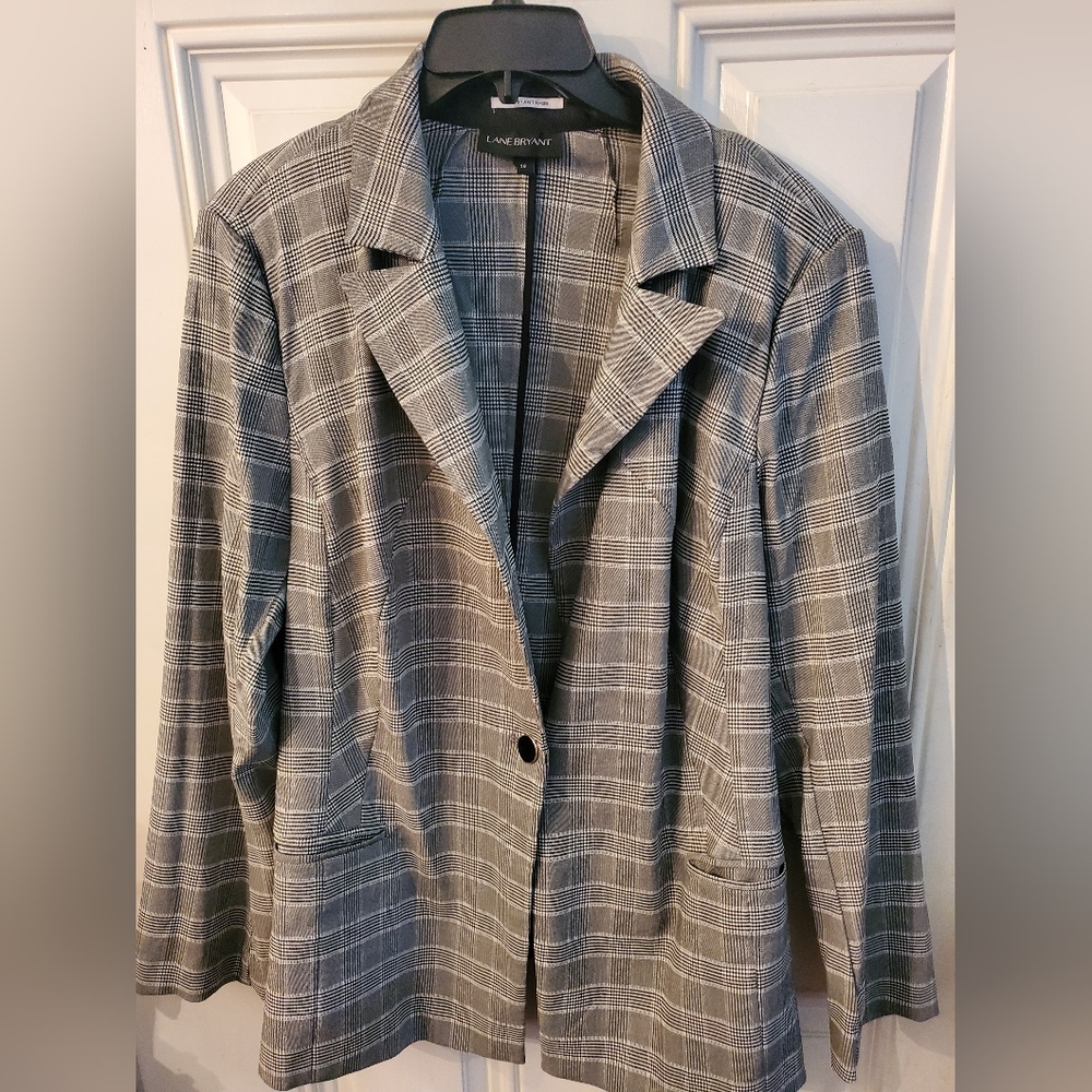 Womens Single Button Blazer
